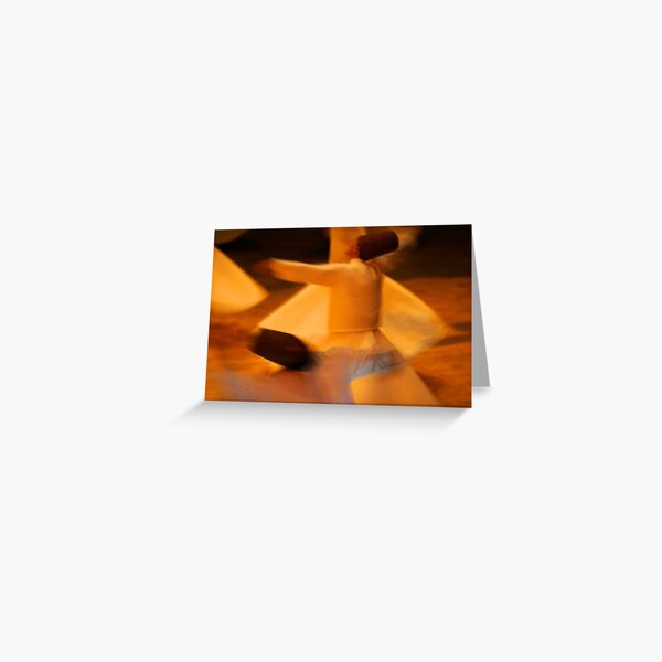 Sema - The Whirling Dervishs of Konya Greeting Card