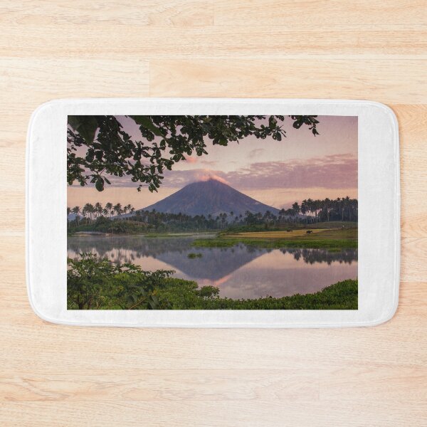 Item preview, Reflection of Mayon Volcano in the lake designed and sold by Pabalonshop.