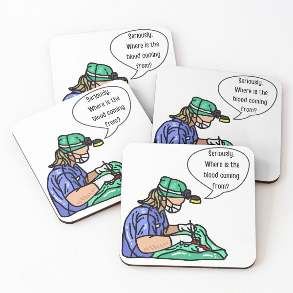 Item preview, Seriously, Where is the blood coming from? designed and sold by introVETed.