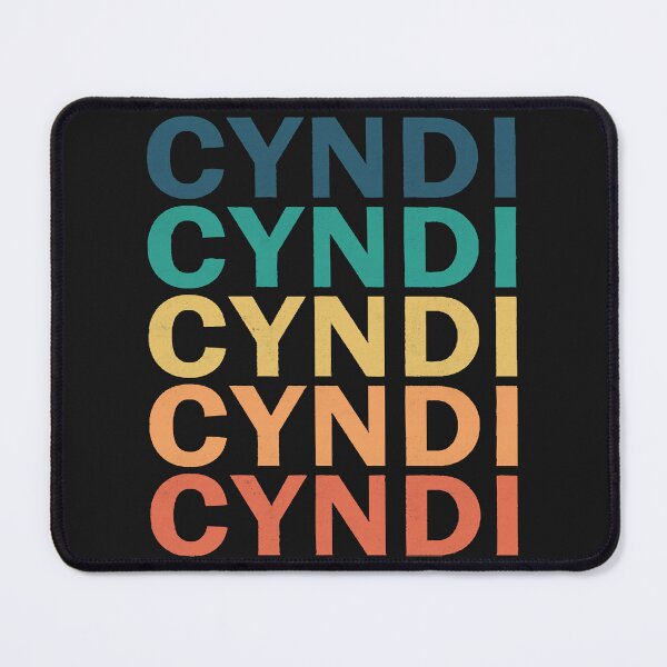 Item preview, Cyndi Name T Shirt - Cyndi Vintage Retro Name Gift Item Tee T-Shirt designed and sold by florashastaaizu.