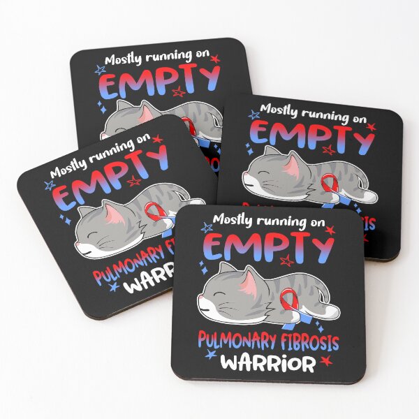 Item preview, Pulmonary Fibrosis Awareness, Mostly Running on Pulmonary Fibrosis Warrior designed and sold by Tammyilaria.