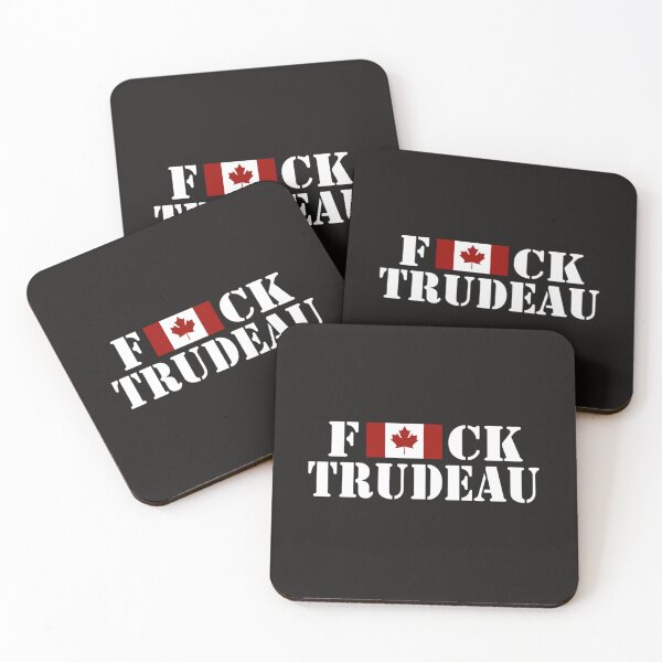 Item preview, Fuck Trudeau white   designed and sold by FforFlying1802.