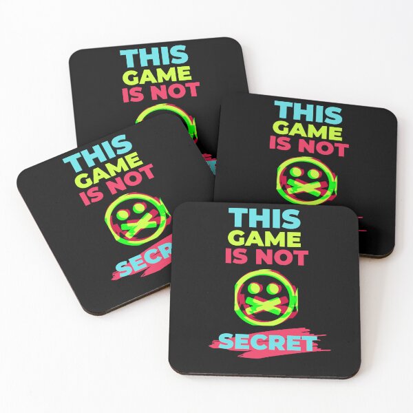 Item preview, this game is not secret | not secrets games | this game is no secret anymore designed and sold by wear4gamers.