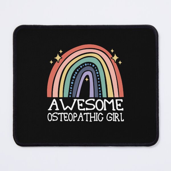 Item preview, Osteopathic Medicine Doctor Girl Vintage Rainbow designed and sold by MrEddie10.