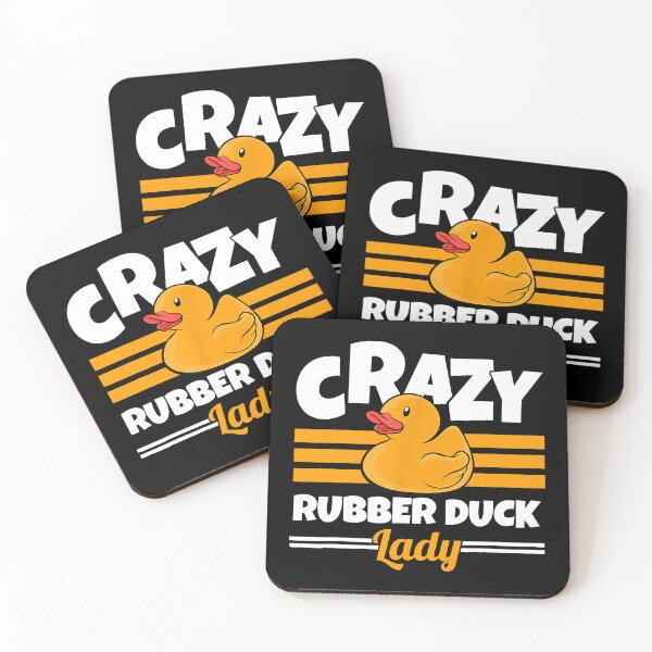 Item preview, Crazy Rubber Duck Lady designed and sold by vincentalan.