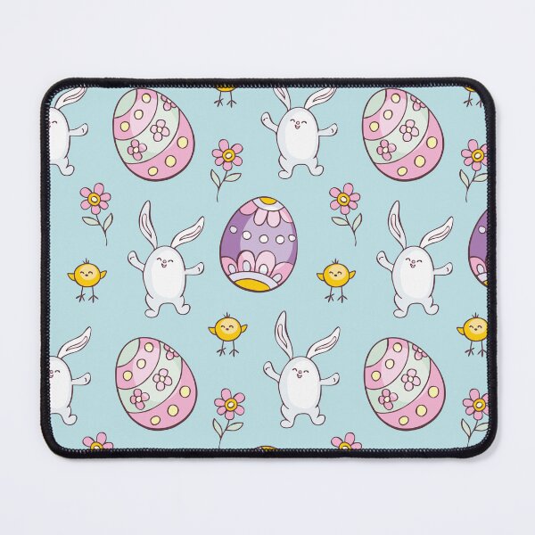 Item preview, Colorful Easter Egg Cute Bunny Rabbit Pattern designed and sold by ILLYL Creatives.