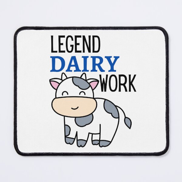 Item preview, Legend Dairy Work - Funny Animal Puns designed and sold by sorryimbusy.