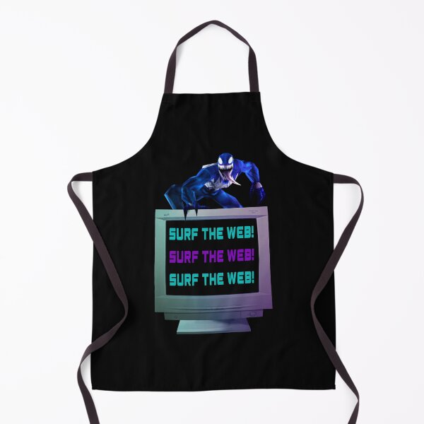 Item preview, SURF THE WEB! Venom Spider-Man PS1 Retro designed and sold by Anganoff.