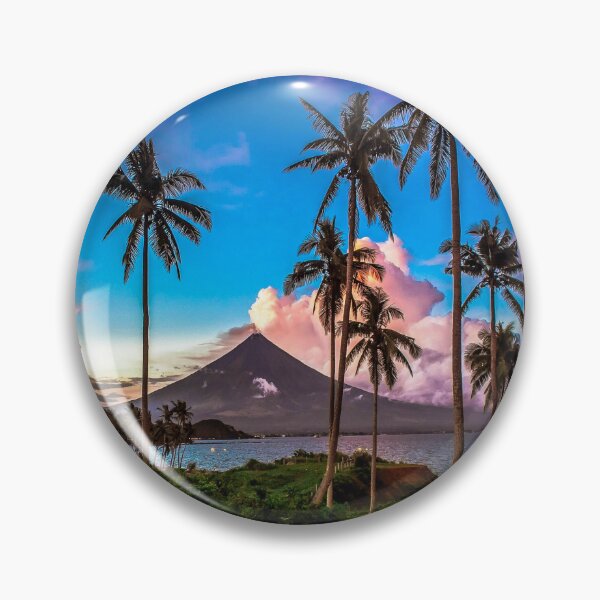 Item preview, Coconut with Mayon Volcano background designed and sold by Pabalonshop.