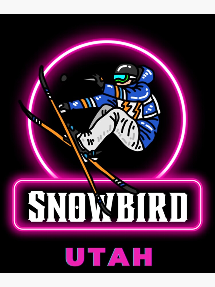 Disover Snowbird Ski Resort Premium Matte Vertical Poster