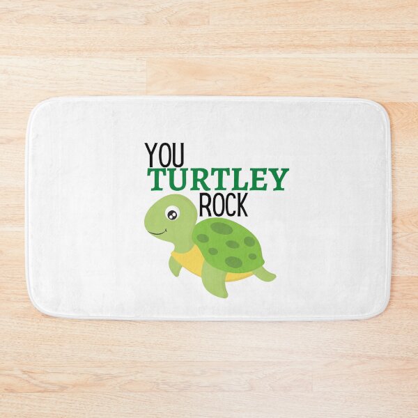 Item preview, YOU TURTLEY ROCK - FUNNY ANIMAL PUNS designed and sold by sorryimbusy.