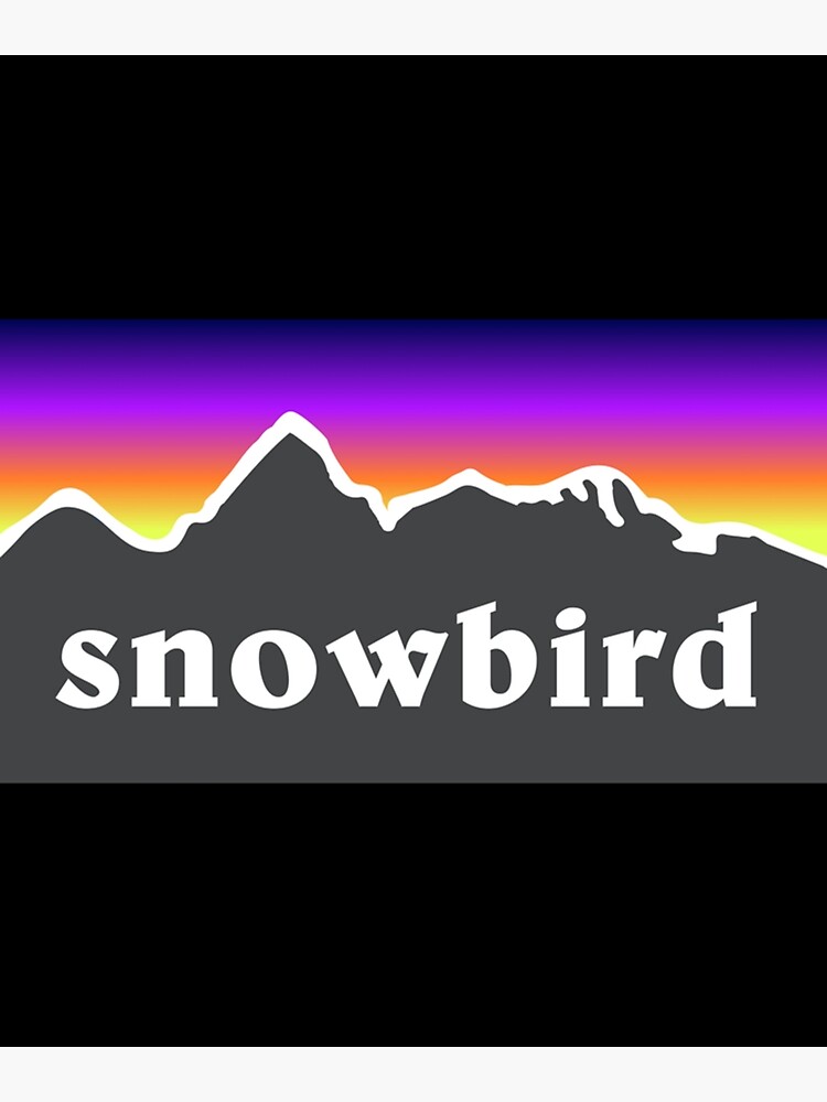 Disover Snowbird Utah Mountains  Solitude Alta Premium Matte Vertical Poster