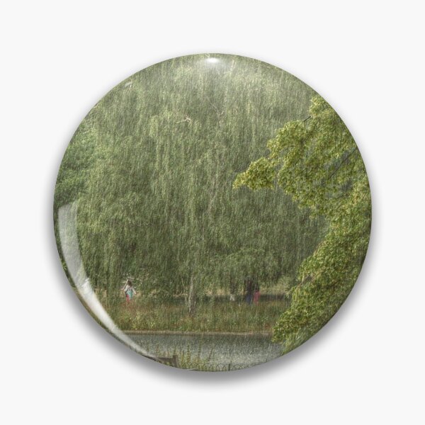 Item preview, Empty Bench in the Rain designed and sold by SarahEL17.