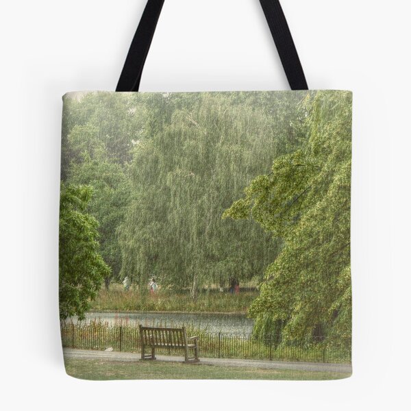 Item preview, Empty Bench in the Rain designed and sold by SarahEL17.