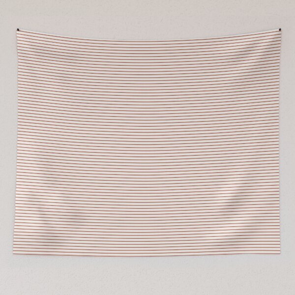 Item preview, Thin stripes - terracotta designed and sold by Chelsea Jay.