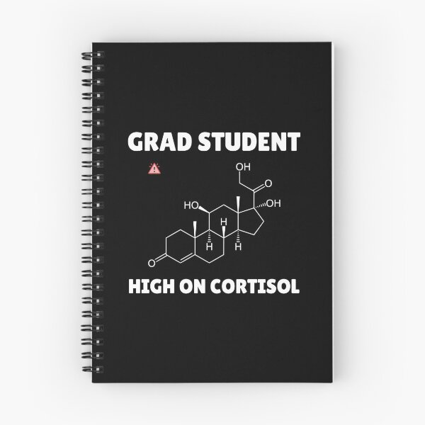Item preview, Grad Student – High on Cortisol – Funny Grad Student designed and sold by cinsarad.