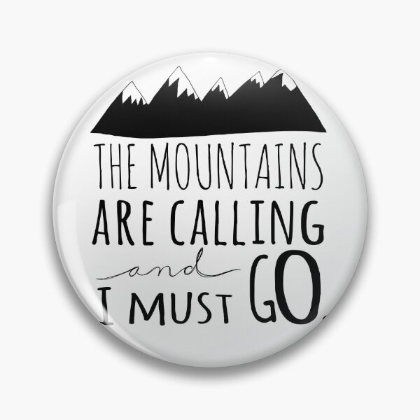Item preview, The Mountains Are Calling And I Must Go, Happiness Is A Day Spent Hiking designed and sold by Ildar012.