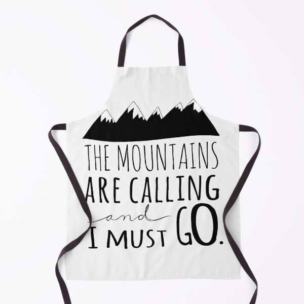 Item preview, The Mountains Are Calling And I Must Go, Happiness Is A Day Spent Hiking designed and sold by Ildar012.