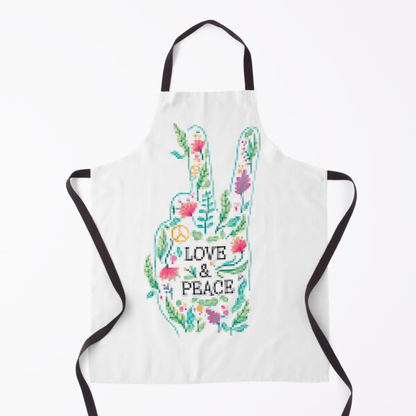 Item preview, Love and Peace - Hippy Flower Child InThe 70's designed and sold by lduke47.