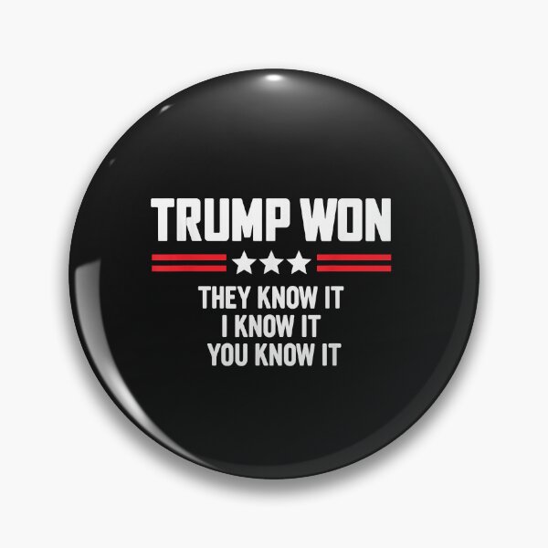 Item preview, Funny-Trump-Won-They-Know-It-I-Know-It-You-Know-It designed and sold by SeppeGoffin.