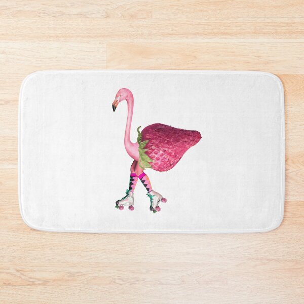 Item preview, Strawberry roller skating bird designed and sold by Inspieation.