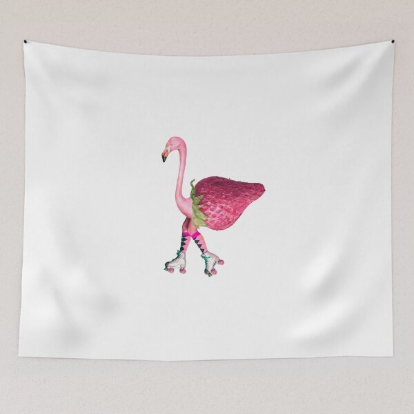 Item preview, Pájaro de patinaje sobre ruedas de fresa designed and sold by Inspieation.