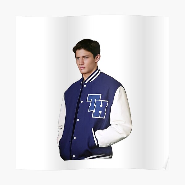 Nathan Scott 23 One Tree Hill Tv Show Ravens Basketball High School Player  Poster