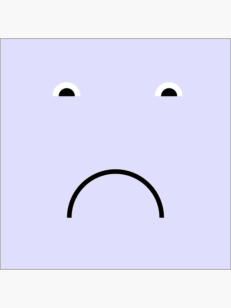 "Block sad face NFT " Sticker for Sale by Chandster Redbubble