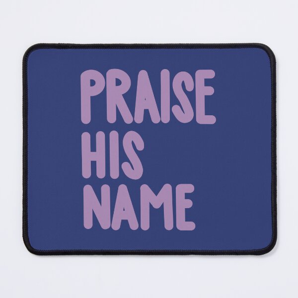 Item preview, Praise His Name Purple designed and sold by Eunyoung Design-Inkouragements.