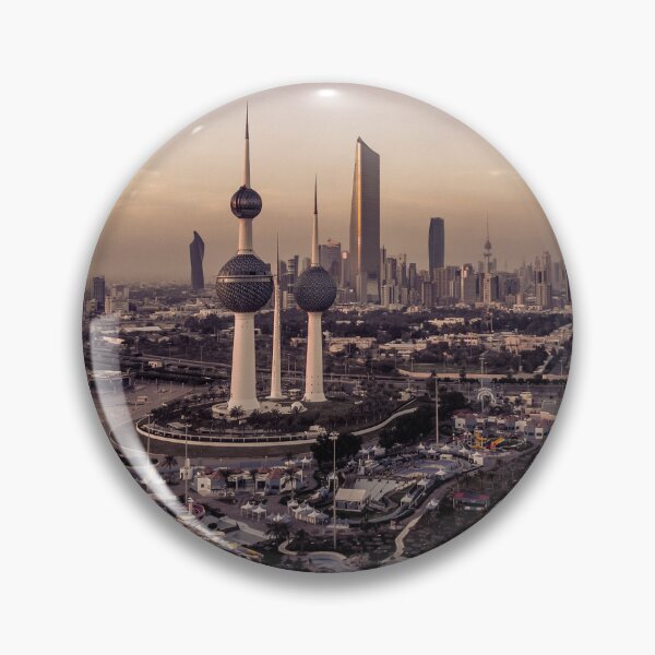 Item preview, Tree 3 Towers with backgrounds Kuwait City Building designed and sold by Pabalonshop.
