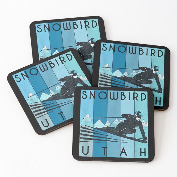 Item preview, Retro Snowbird, Utah Ski  Vintage Snowbird, Utah Ski   designed and sold by PrintedMarket99.