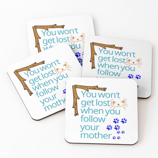 Item preview, You won't get lost when you follow your mom designed and sold by Ayakhairy.