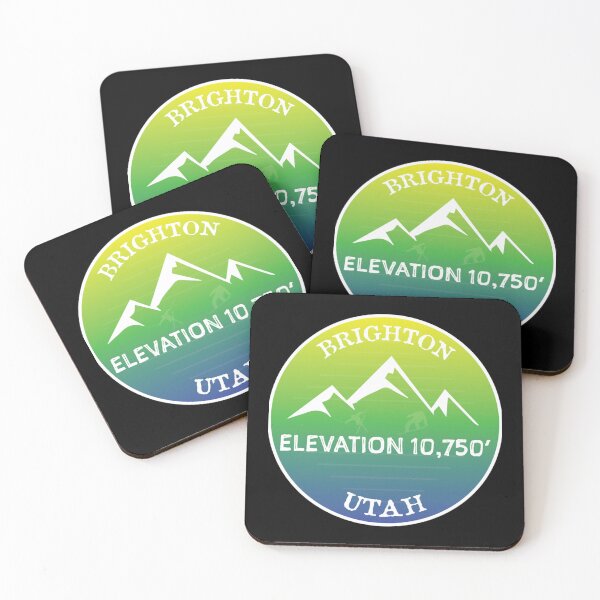 Item preview, Brighton Utah Mountain Ski  Decal Moab Ski Area Snowboard    designed and sold by PrintedMarket99.