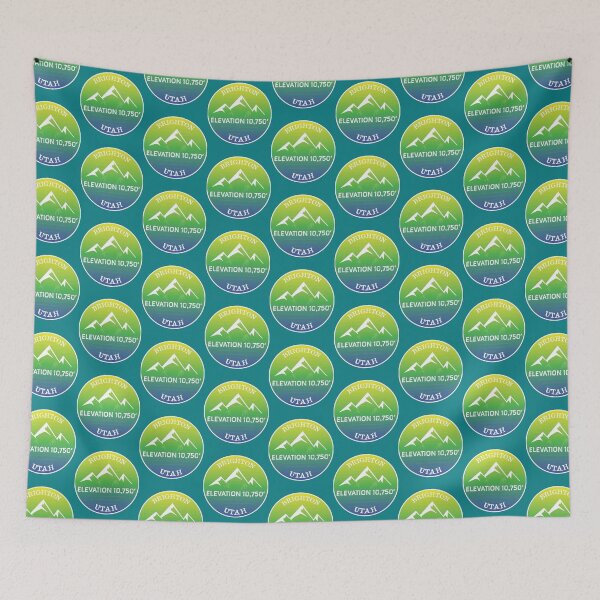 Item preview, Brighton Utah Mountain Ski  Decal Moab Ski Area Snowboard    designed and sold by PrintedMarket99.
