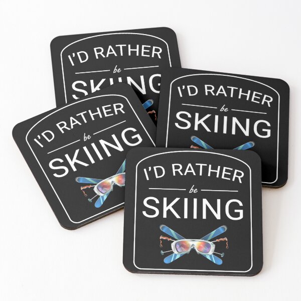 Item preview, I_d Rather Be Skiing - Ski Goggle Edition   designed and sold by PrintedMarket99.