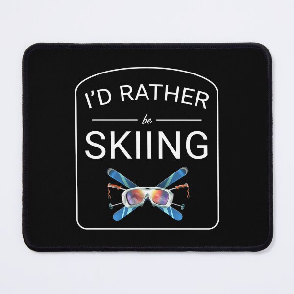Item preview, I_d Rather Be Skiing - Ski Goggle Edition   designed and sold by PrintedMarket99.