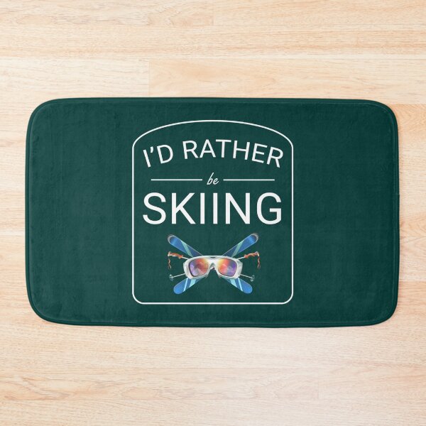 Item preview, I_d Rather Be Skiing - Ski Goggle Edition   designed and sold by PrintedMarket99.