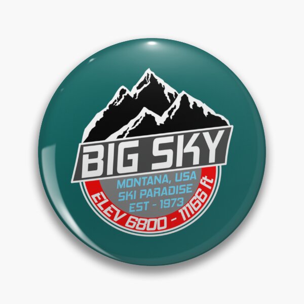 Item preview, Ski Park Big Sky Montana USA Skiing Paradise   designed and sold by PrintedMarket99.