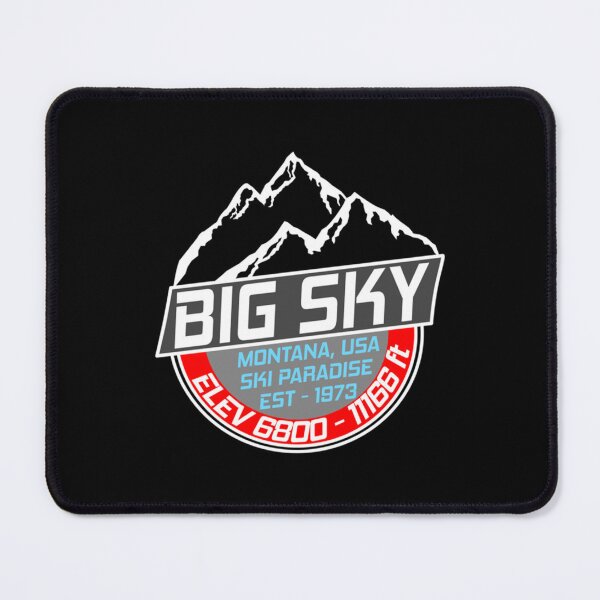 Item preview, Ski Park Big Sky Montana USA Skiing Paradise designed and sold by PrintedMarket99.