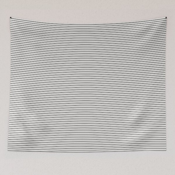 Item preview, Thin stripes - charcoal designed and sold by Chelsea Jay.