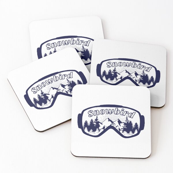 Item preview, Snowbird ski goggles   designed and sold by PrintedMarket99.