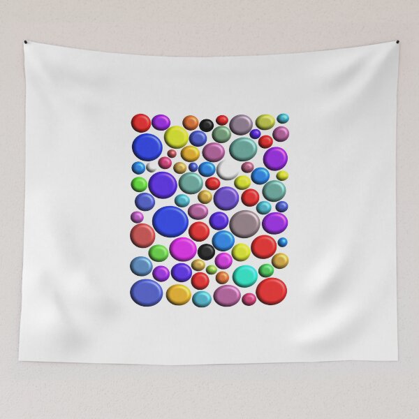 Item preview, Color blobs hippie style designed and sold by Uwe Jähnig.