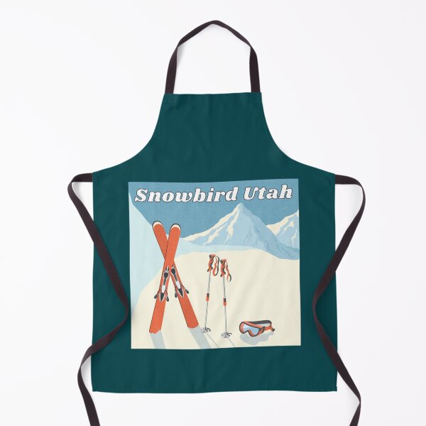 Item preview, Snowbird Ski Resort Utah - Skis, Poles and Goggles Edition   designed and sold by PrintedMarket99.