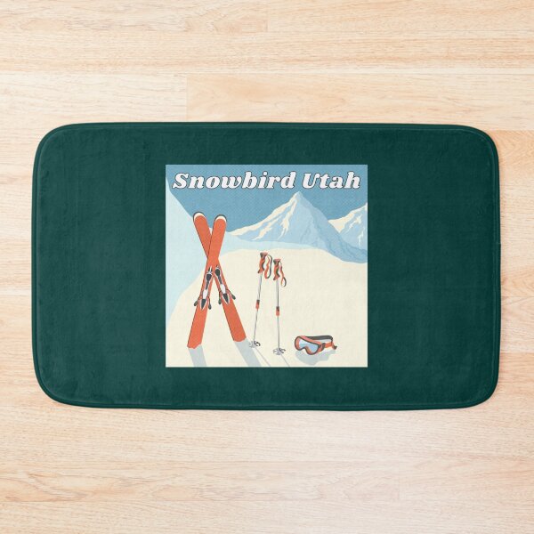 Item preview, Snowbird Ski Resort Utah - Skis, Poles and Goggles Edition   designed and sold by PrintedMarket99.