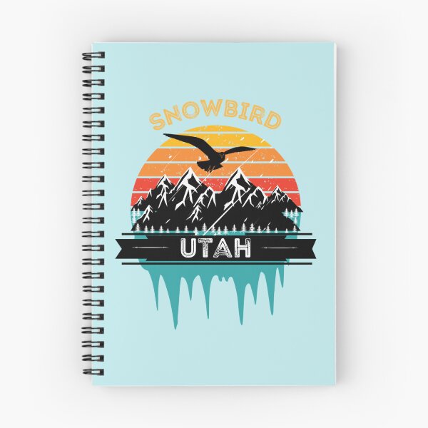 Item preview, Snowbird Ski Resort Vintage Sunset   designed and sold by PrintedMarket99.