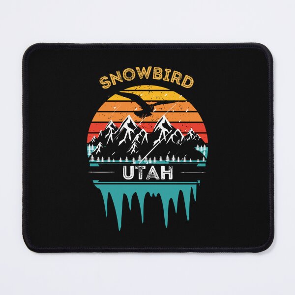 Item preview, Snowbird Ski Resort Vintage Sunset designed and sold by PrintedMarket99.