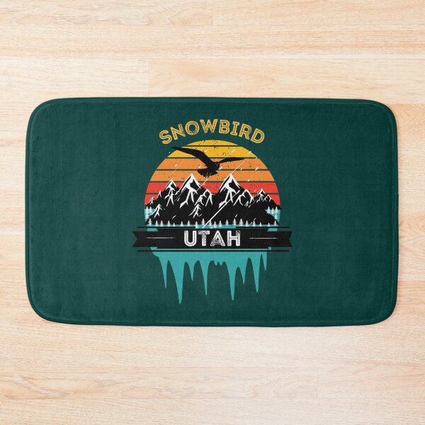 Item preview, Snowbird Ski Resort Vintage Sunset   designed and sold by PrintedMarket99.