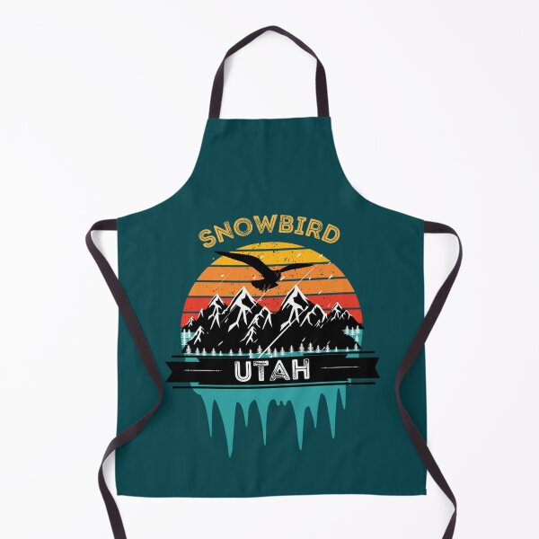 Item preview, Snowbird Ski Resort Vintage Sunset   designed and sold by PrintedMarket99.