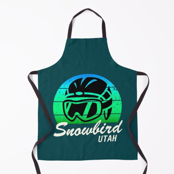 Item preview, Snowbird ski, Utah snowboarding, cool retro sunset ski helmet, ski gift   designed and sold by PrintedMarket99.
