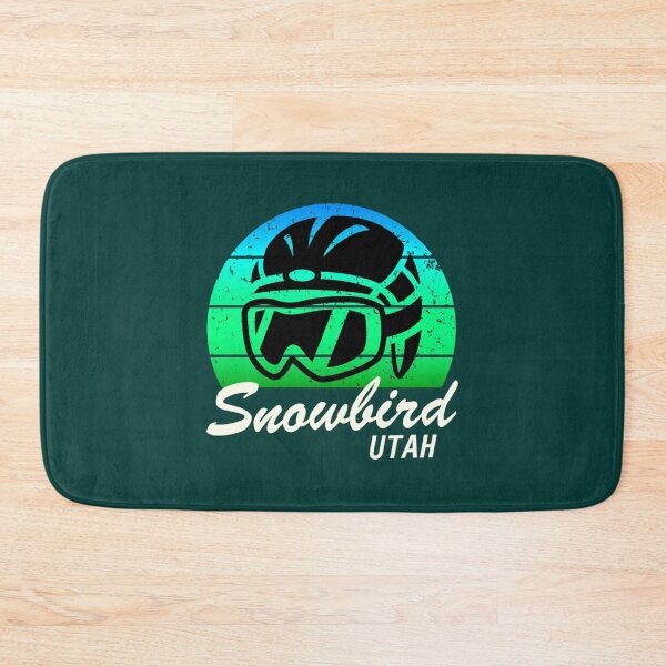 Item preview, Snowbird ski, Utah snowboarding, cool retro sunset ski helmet, ski gift   designed and sold by PrintedMarket99.